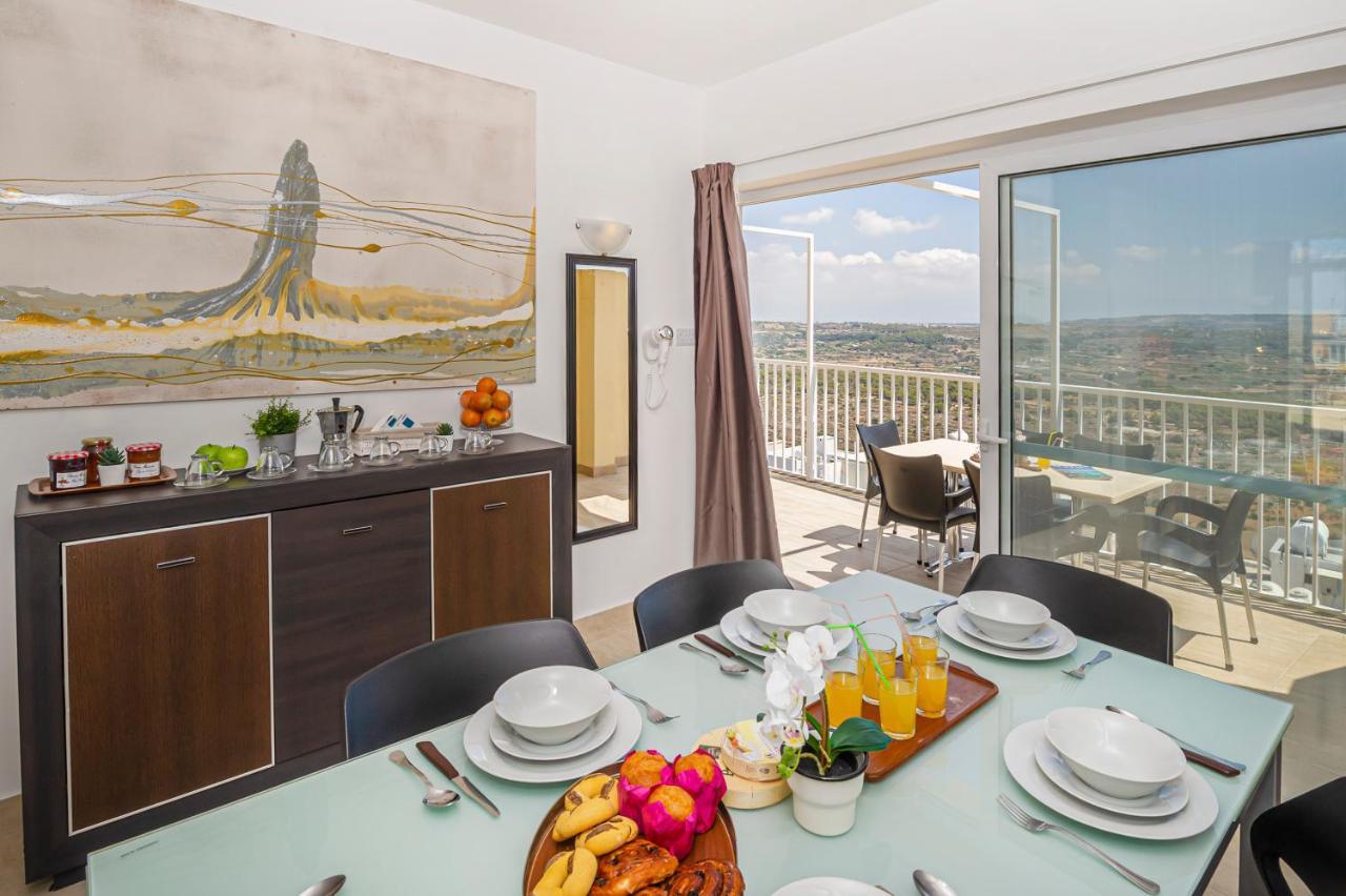 Summer Breeze Penthouse With Private Hot Tub & Terrace With Panoramic Views, By Getawaysmalta Mellieħa Dış mekan fotoğraf
